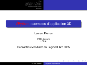 1=VPython : exemples d`application 3D