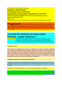 Programme File - UTC