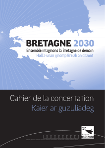 Cahier de concertation pdf - Bretagne 2030