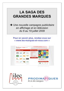 Une nouvelle campagne publicitaire en affichage et