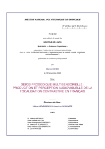 Chapitre II - Association Francophone de la Communication Parlée