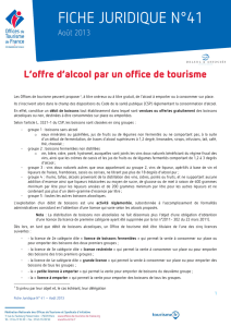 La taxation d`office de la taxe de séjour