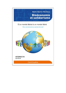 Ce livre, Bioéconomie et Solidarisme, a été élu Coup de Cœur 2008