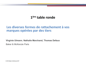 1ère table ronde