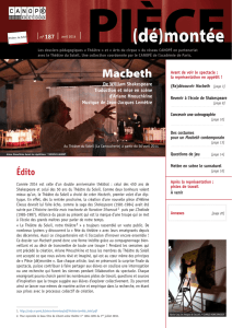 Macbeth - Ensemble scolaire Saint-François-de
