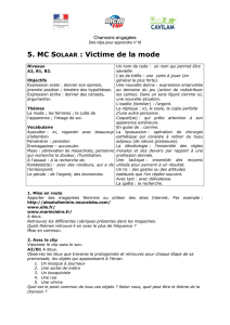 5. MC SOLAAR : Victime de la mode - Insuf
