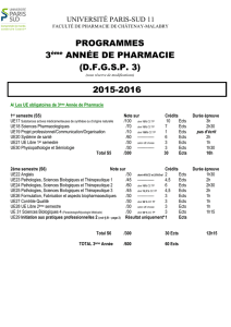 PROGRAMME COMPLET 3eme ANNEE 2015-2016