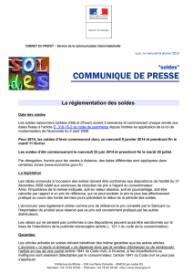 CP_soldes_08012014 - Préfecture du Rhône