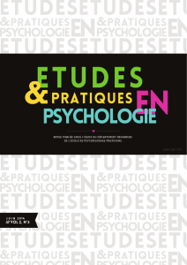 Conclusion - EPP - Ecole de Psychologues Praticiens