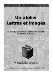 Ateliers Lettres et Images