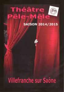 aison 2014/2015 - Théâtre Pêle-Mêle