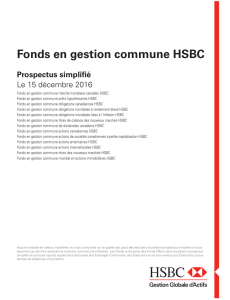 Fonds en gestion commune HSBC