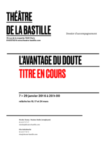 DP Avantage du doute - Théâtre de la Bastille
