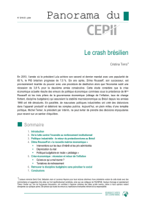 Le crash brésilien