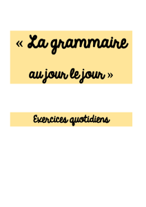 Exercices quotidiens – Périodes 1 à 5 v2