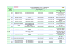 Permanences enseignants accès 21, 2 étage, salle 20 Journées