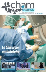 La Chirurgie ambulatoire