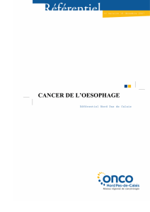 Cancer de l`oesophage - 3c