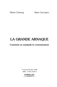 LA GRANDE ARNAQUE