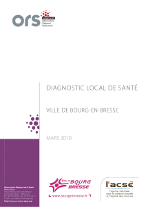 diagnostic local de santé - ORS Rhône
