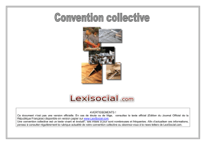 Convention collective 2001-07-12