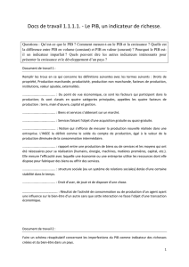 Docs de travail 1.1.1.1. - Le PIB, un indicateur de richesse.