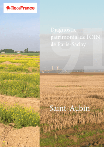 Diagnostic patrimonial de la commune de Saint-Aubin