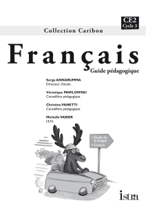 guide pédagogique Français Caribou CE2