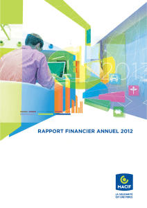 rapport financier annuel 2012 - Info