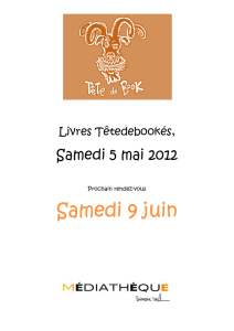TDB Mai 2012populaire - Ville de Marguerittes