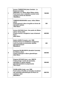 SINKIANG, fin 19ème début 20ème siècle Fond vieux