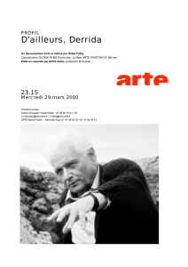 D`ailleurs, Derrida