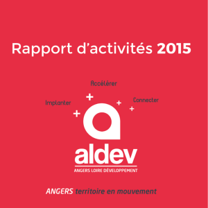 Rapport d`activités 2015
