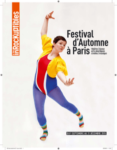 Festival d`Automne à Paris théâtre / danse