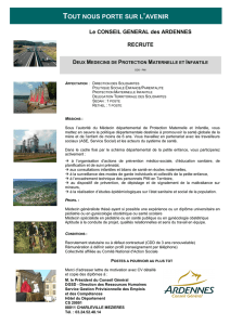 DDS - Médecin PMI - Conseil Départemental des Ardennes