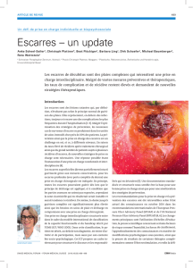 Escarres – un update - Swiss Medical Forum