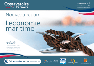 Nouveau regard sur l`économie maritime