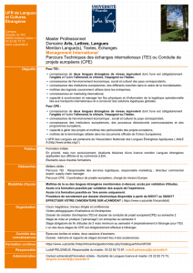 Fiche formation (avec détail des enseignements)