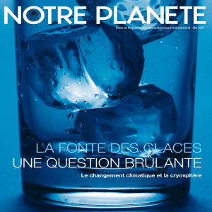 la fonte des glaces une question brûlante