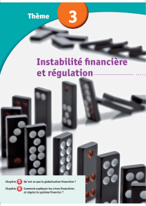 Instabilité financière et régulation