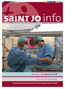 Le Saint Jo info - Novembre 2012