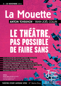 Dossier du spectacle - Théâtre des Quartiers d`Ivry