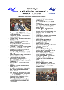 compte rendu forum télémédecine PDF - 1.1 Mo