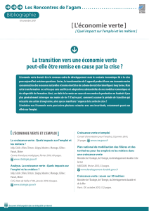 L`économie verte