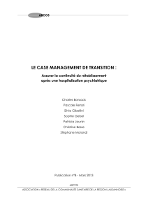 Evolution du profil de clientèle des EMS psychiatriques du canton