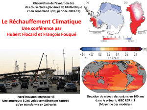 Le Réchauffement Climatique