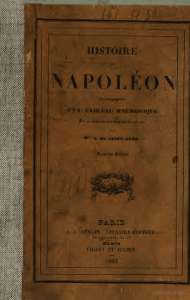 Histoire de NapolÃ©o.. - napoleon bonaparte | belgique
