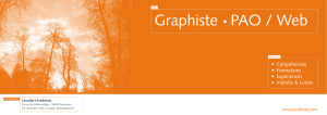 Graphiste PAO / Web