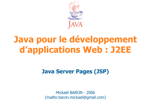 4 - Conception WEB - J2EE (JSP)