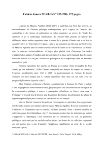 Cahiers Jaurès 2016/1-2 (N° 219-220). 172 pages.